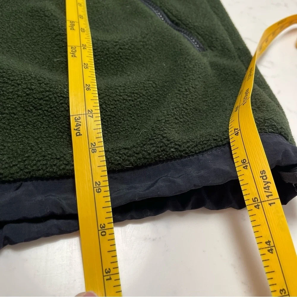 The North Face Men's 95 Retro Denali Colorblock Green & Black Vest Size XL